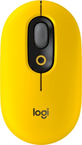 Мышь Logitech Pop Mouse (желтый/черный)