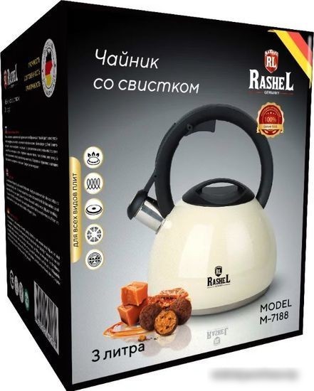 Чайник со свистком Rashel М-7188
