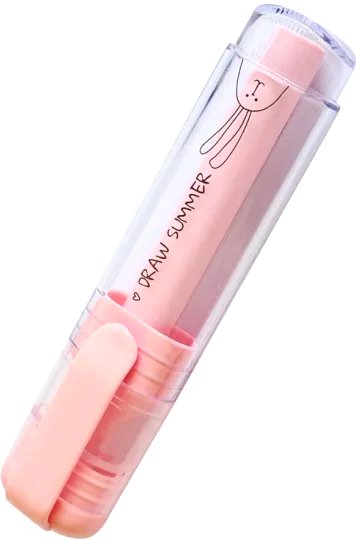 Текстовыделитель Be Smart Bunny BSHL001-02 (розовый)