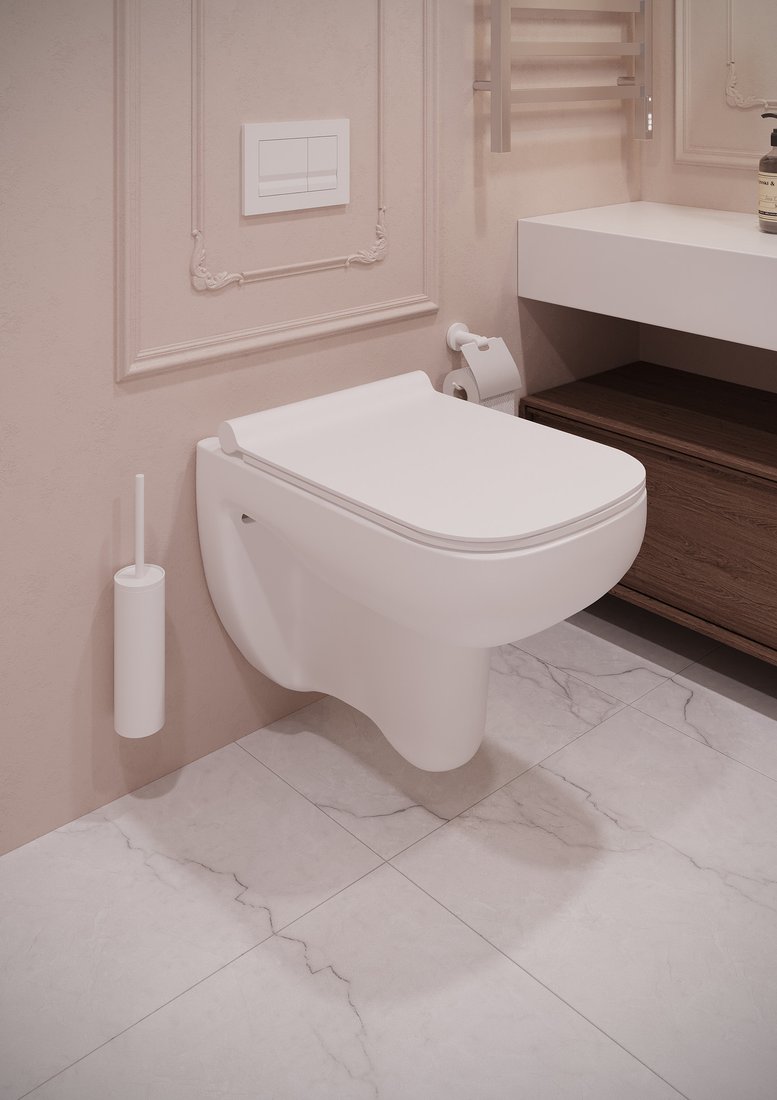Унитаз подвесной MebelVann Ното 04W50x35W