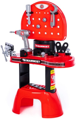 Верстак-стол игрушечный Полесье Мастерская Mammoet 65322
