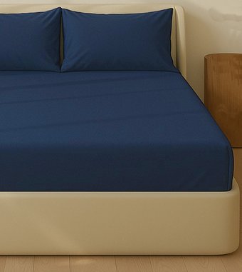 Постельное белье Sima-Land Home На резинке 10445194 (синий)