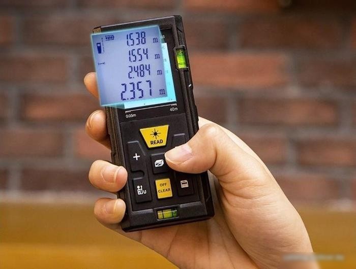 Лазерный дальномер Deli DL4168