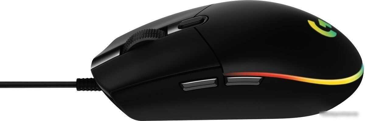 Игровая мышь Logitech G102 Lightsync (черный)