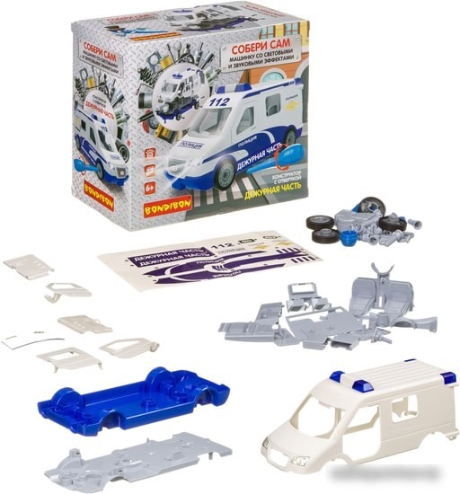 Конструктор Bondibon Собирай и Играй Дежурная часть ВВ4154