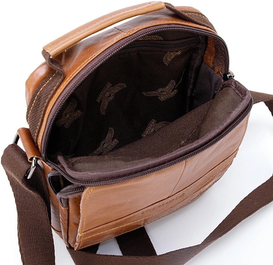 Сумка Poshete 196-9067-46-DCM (dark camel)