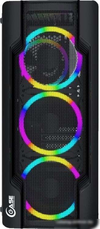 Корпус Powercase Mistral X4 Mesh LED