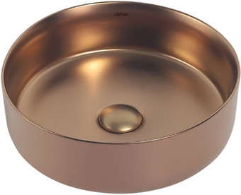 Умывальник Abber Bequem AC2108MRG (розовое золото матовый)