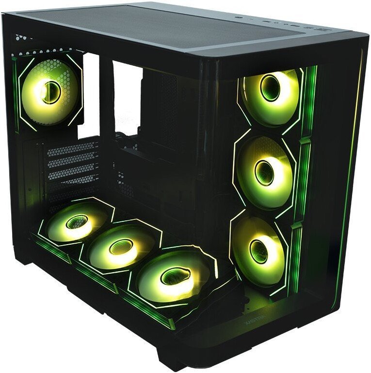 Корпус XASTRA QR600 7ARGB C10-UC (черный)