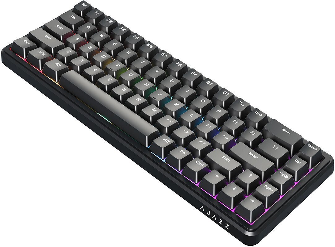 Клавиатура Ajazz AK680 Max (8+1K) (черный)