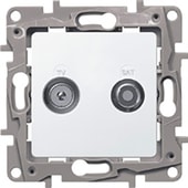 Розетка телевизионная Legrand Etika 6 722 57 (белый)