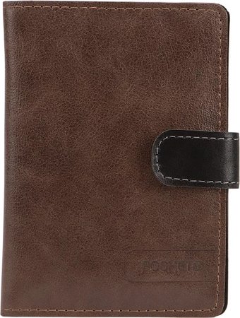 Кошелек Poshete 604-141NPK-BWB (коричневый/черный)