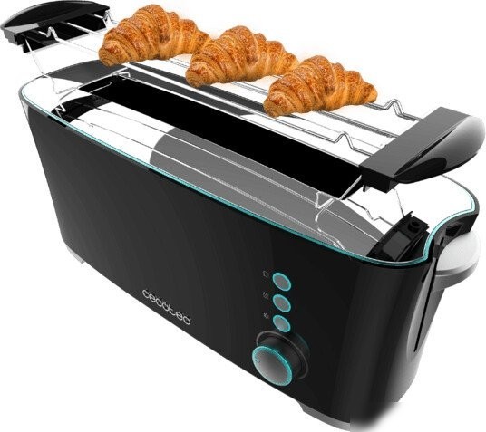 Тостер Cecotec Toast&Taste Extra B (черный)
