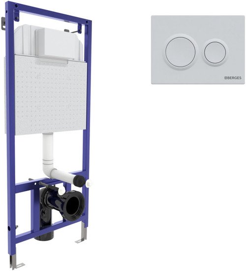Инсталляция для унитаза Berges Wasserhaus Novum 040264