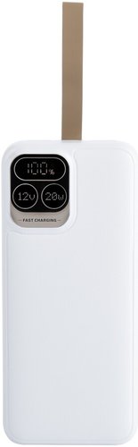 Внешний аккумулятор Perfeo Atomic Age 30000mAh (белый)