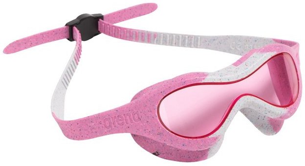 Очки для плавания ARENA Spider Kids Mask 004287 902 (серый/розовый)
