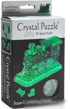 3Д-пазл Crystal Puzzle Паровозик 90244