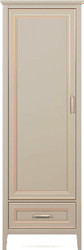 Шкаф распашной BRW Classic REG1D1S (глиняный серый)