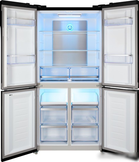 Четырёхдверный холодильник Hiberg RFQ-500DX NFGR Inverter