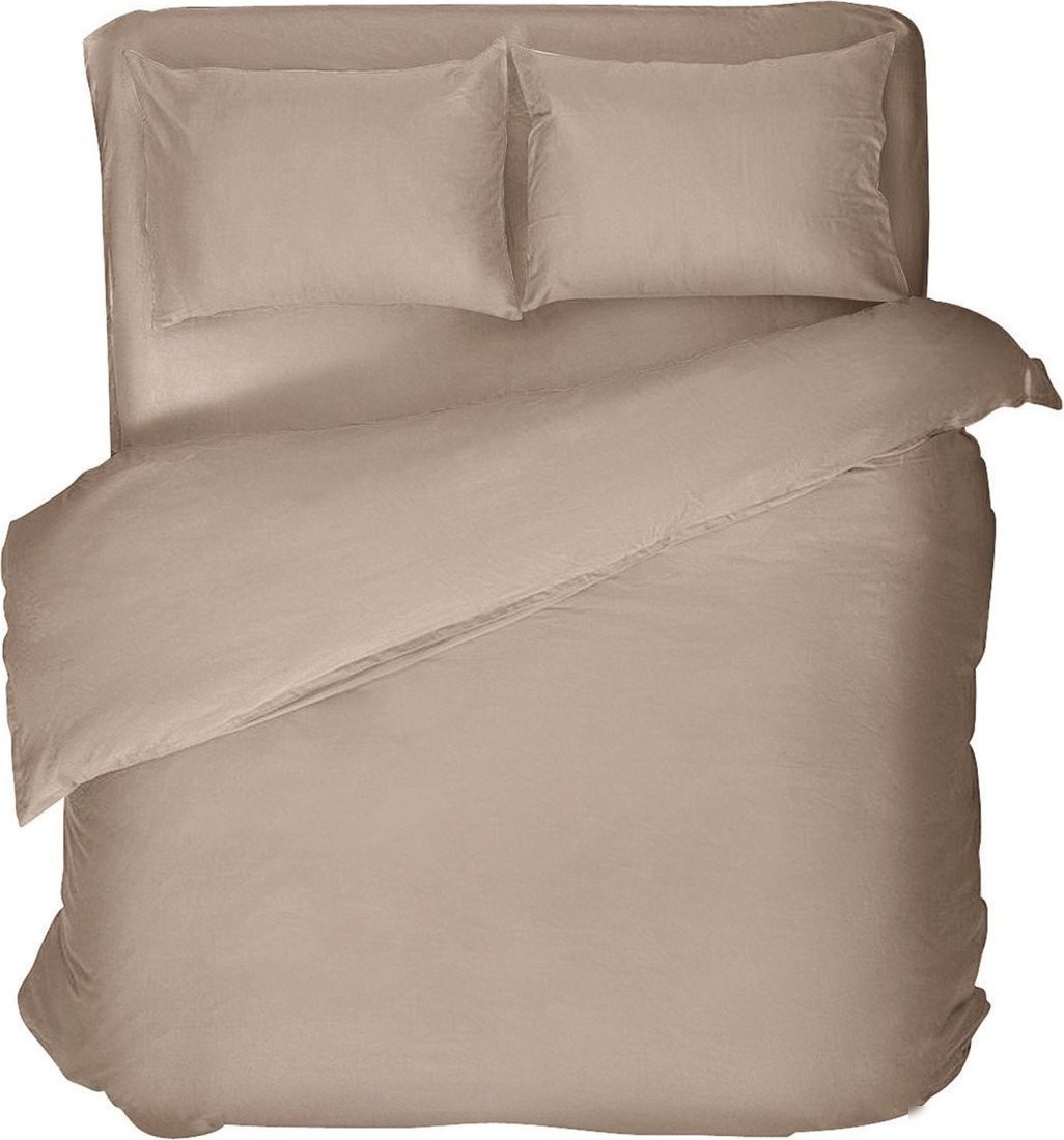 Постельное белье Verossa Melange на резинке 200x200x30 927225 (Praline)