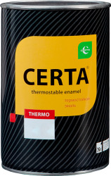 Эмаль Certa HS Термостойкая 800С 0.8 кг (графит металлик)
