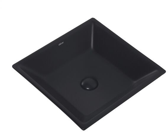 Умывальник Abber Rechteck AC2214MB (черный матовый)