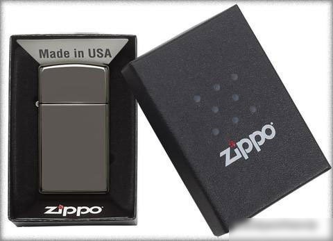 Зажигалка Zippo Slim 20492 Black Ice