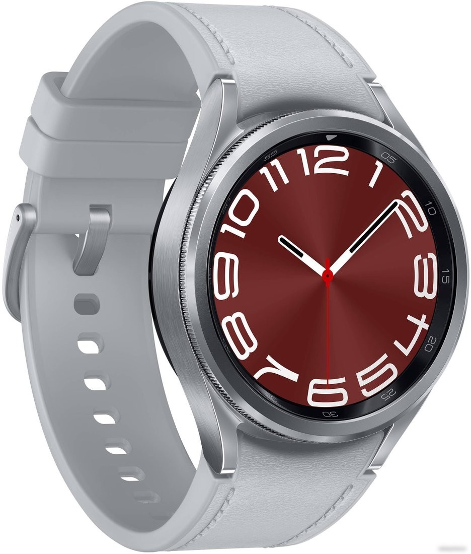 Умные часы Samsung Galaxy Watch6 Classic 43 мм LTE (серебристый)