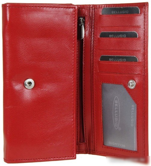 Кошелек Bellugio ZD-02R-063M (бордовый)