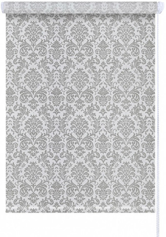 Рулонные шторы Legrand Дамаск 57x175 (серебристый)