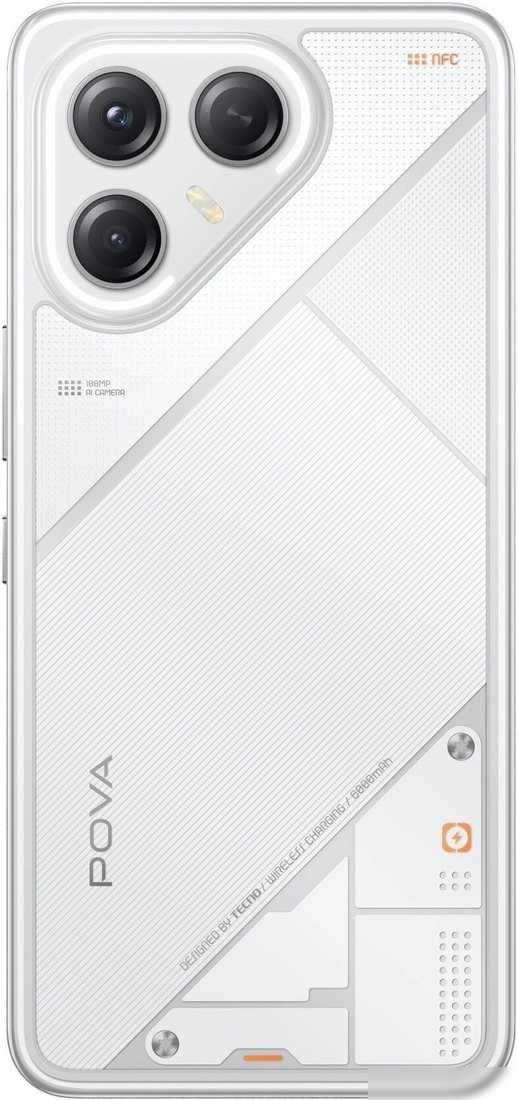 Телефон Tecno Pova 7 Ultra 5G LJ9 8GB/256GB (белый)
