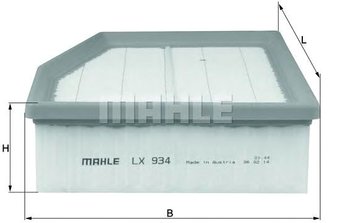Воздушный фильтр Mahle Knecht LX934