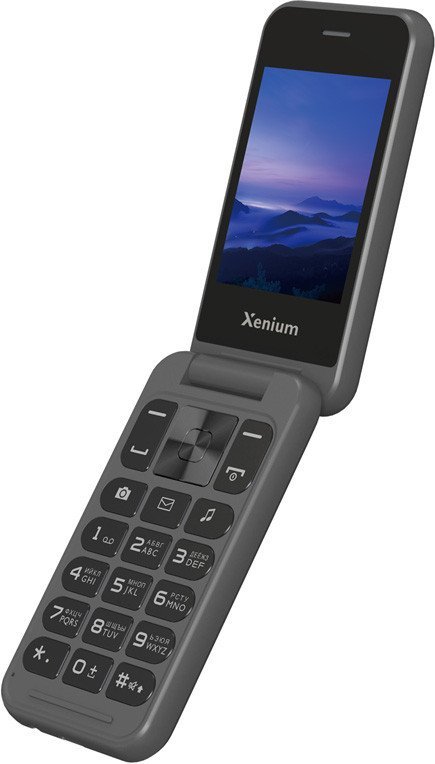 Кнопочный телефон Xenium X680 (темно-серый)