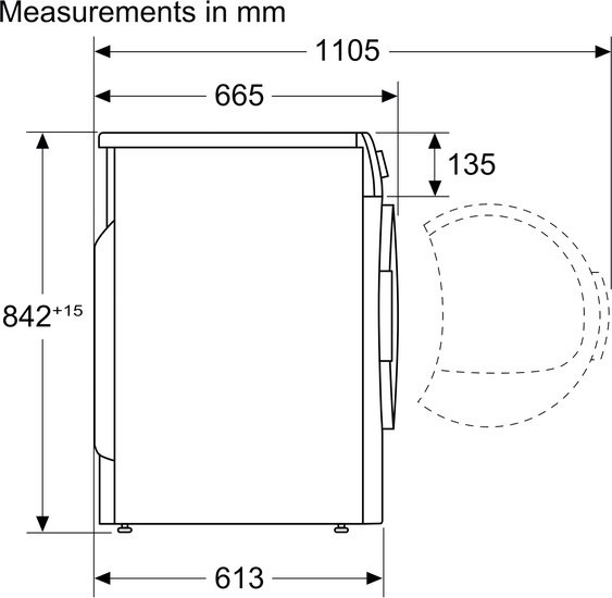 Сушильная машина Bosch Serie 4 WTM85251BY
