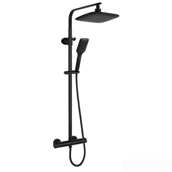 Душевая система Rea Tom Black REA-P7101