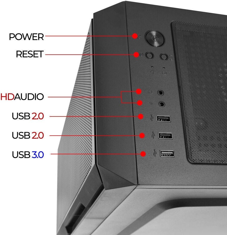 Корпус Ginzzu CL590