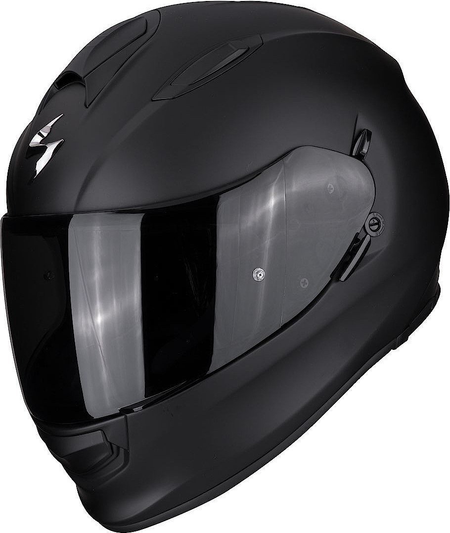 Мотошлем Scorpion Exo EXO-491 Solid (р. 2XL, черный матовый)