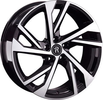 Литые диски Replay TY382 18x8" 5x114.3мм DIA 60.1мм ET 50мм BKF