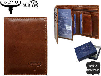 Портмоне Cedar Buffalo Wild D1072-VTU (черный)
