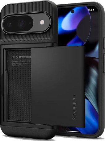 Чехол для телефона Spigen Slim Armor Cs для Google Pixel 9 / 9 Pro Black