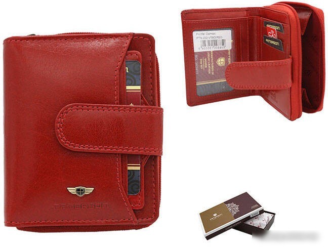 Кошелек Peterson PTN 202-VTBD (красный)