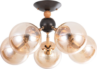 Люстра средней высоты Arte Lamp Boston A4485PL-5BK