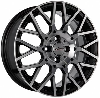 Литые диски X'trike X-132 15x6" 4x98мм DIA 58.6мм ET 35мм BK/FP