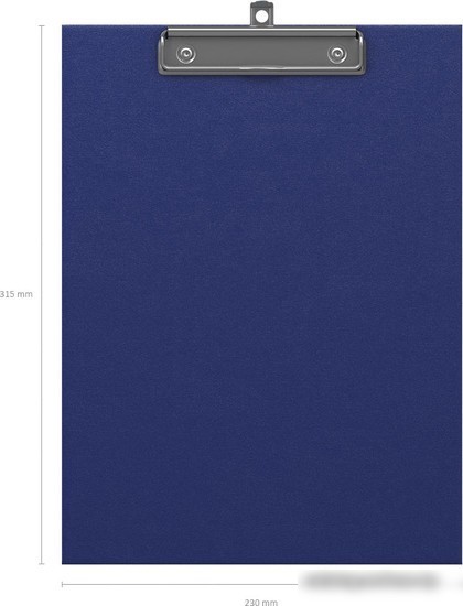 Планшет с зажимом Erich Krause Standard 755 (синий)