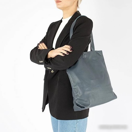 Женская сумка Poshete 892-H8376H-GRY (серый)
