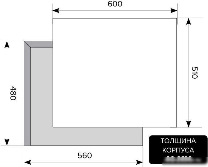 Варочная панель LEX GVG 642 BL