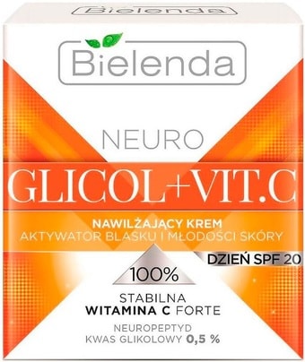 Bielenda Neuro Glicol + Vit С активатор блеска и молод. SPF20 день 50 мл
