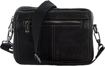 Мужская сумка Poshete 252-5997-BLK (черный)