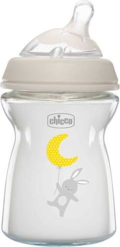 Бутылочка для кормления Chicco Nursery Natural Feeling 00081221300000 (250 мл, прозрачный)