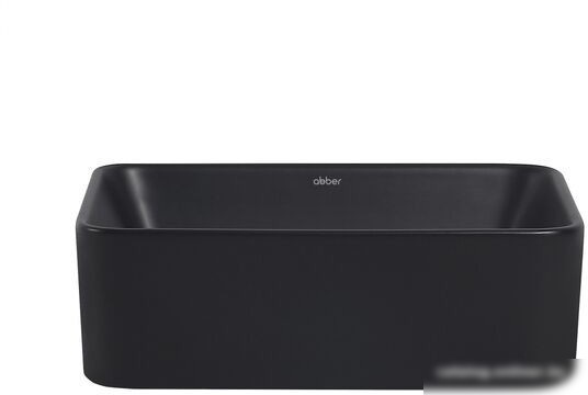 Умывальник Abber Rechteck AC2213MB (черный матовый)